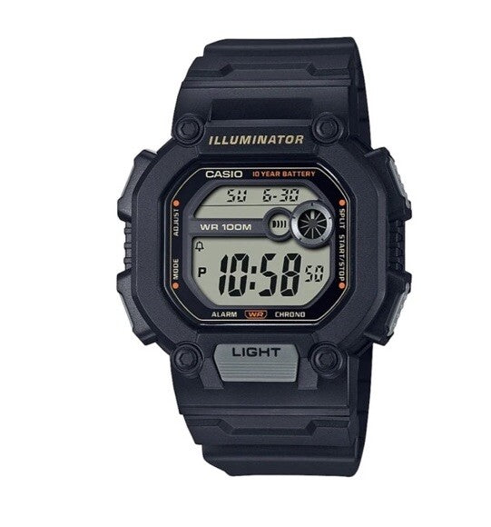 Casio Men's Quartz Heavy Duty Digital 10-Year Battery Resin 51mm Wrist Watch New