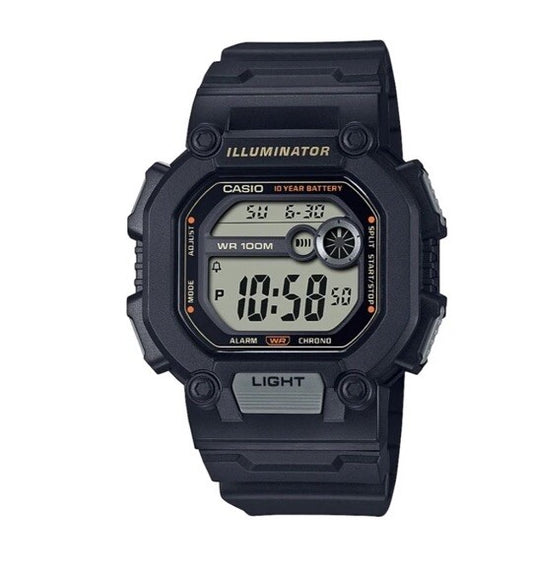 Casio Men's Quartz Heavy Duty Digital 10-Year Battery Resin 51mm Wrist Watch New