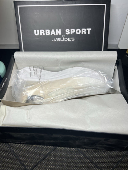 NEW J/Slides Urban Sport Holly Athleisure Sneakers Women’s Size 7.5 Beige Knit