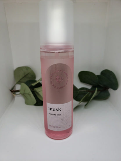 Bath and Body Works Musk Fragrance Perfume Mist For Body 6 Oz - Free Shipping