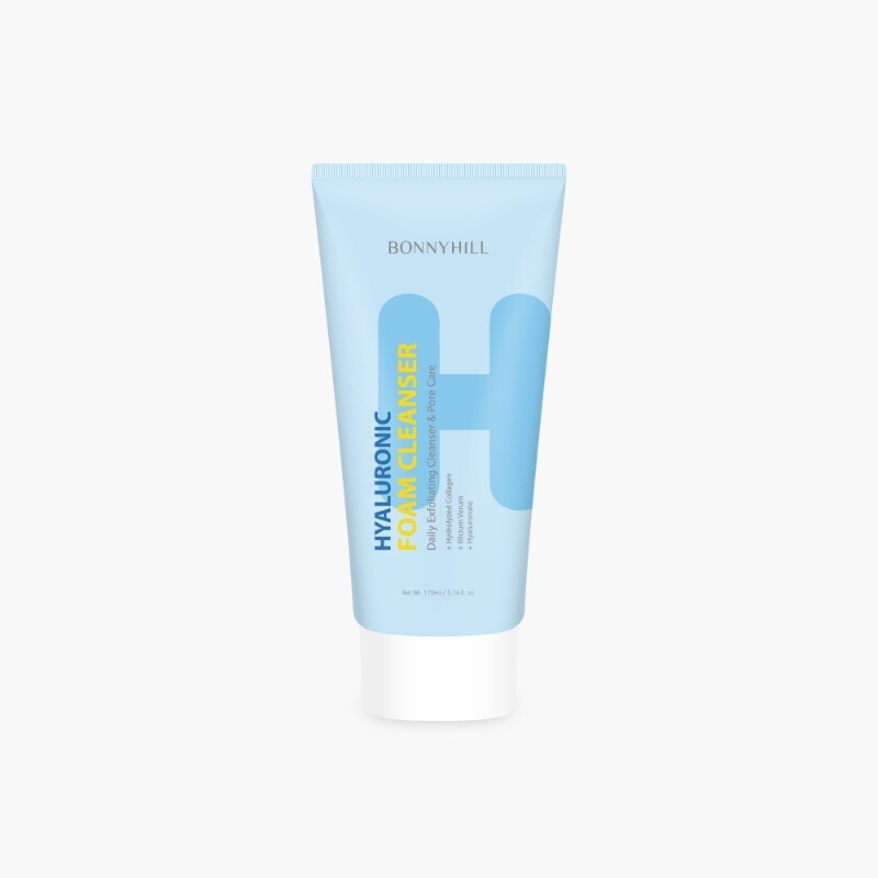 Bonnyhill Hyaluronic Foam Cleanser Daily exfoliating cleanser & Pore Care 5.74oz