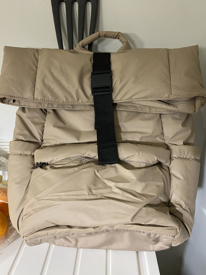 Puffer 16in Backpack Trolley Sleeve Zipper Compartment Fit 15in Laptop Travel