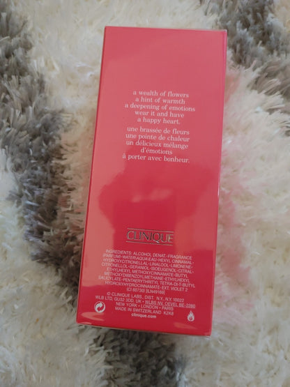 Clinique Perfume Spray  Happy Heart  New  3.4 oz (100 ml) 