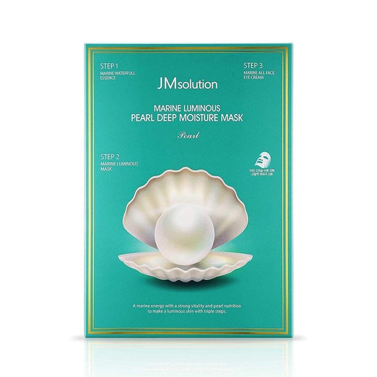 JM Solution Marine Luminous Pearl Deep moisture Mask 10pc Box