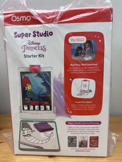 Osmo Super Studio Disney Princess Starter Kit Ages 5-10 Drawing and Creativity