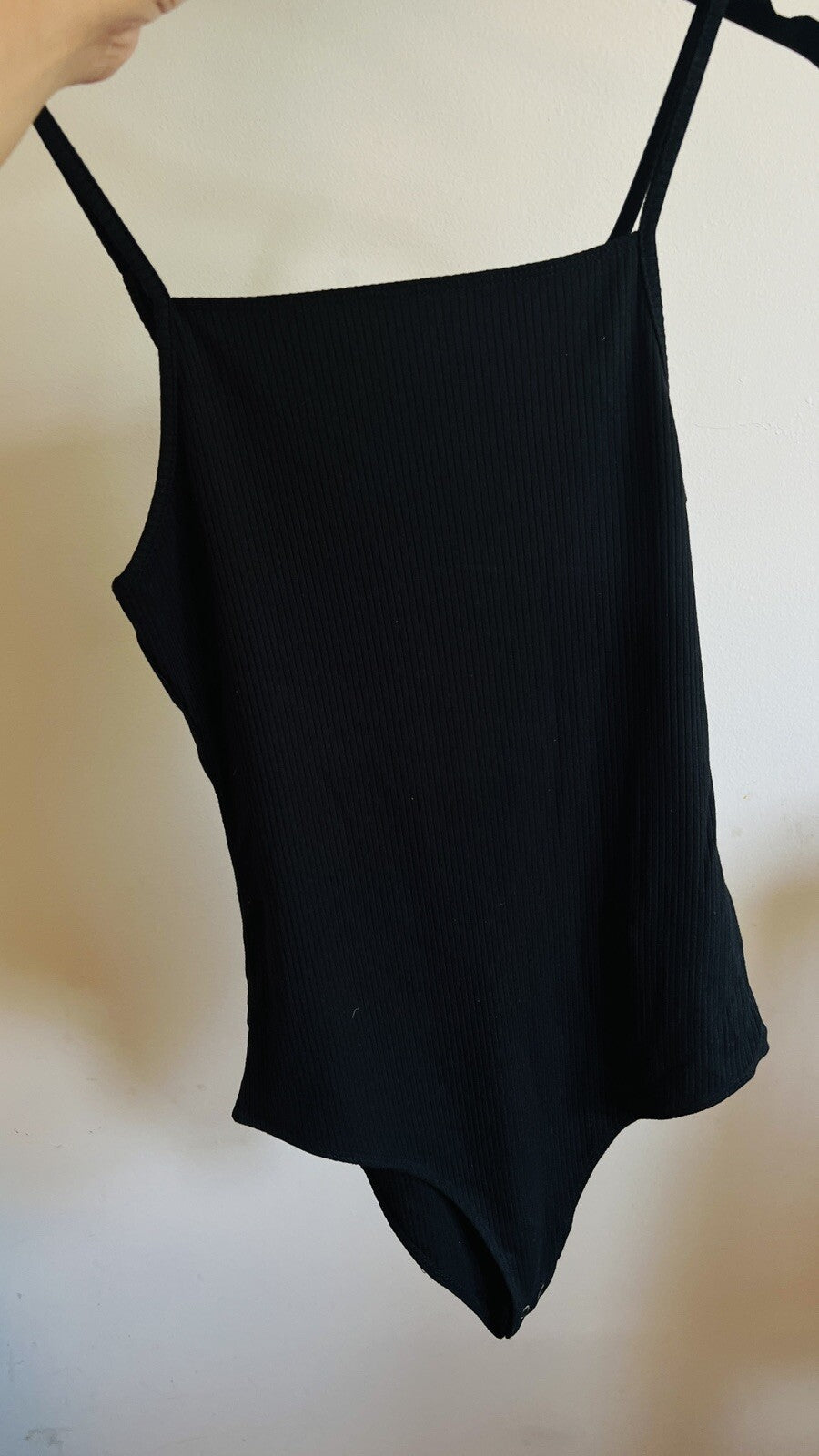 Wild Fable Women's Spaghetti Strap Bodysuit Black XS