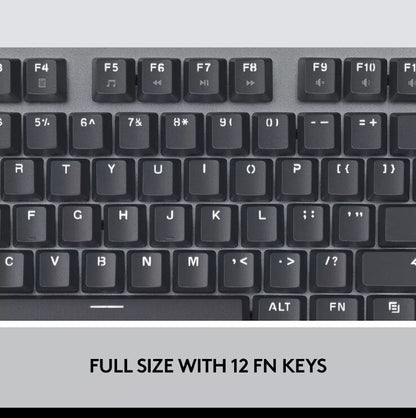 Logitech K845 Mechanical Illuminated Wired Keyboard 104 Mechanical Switches