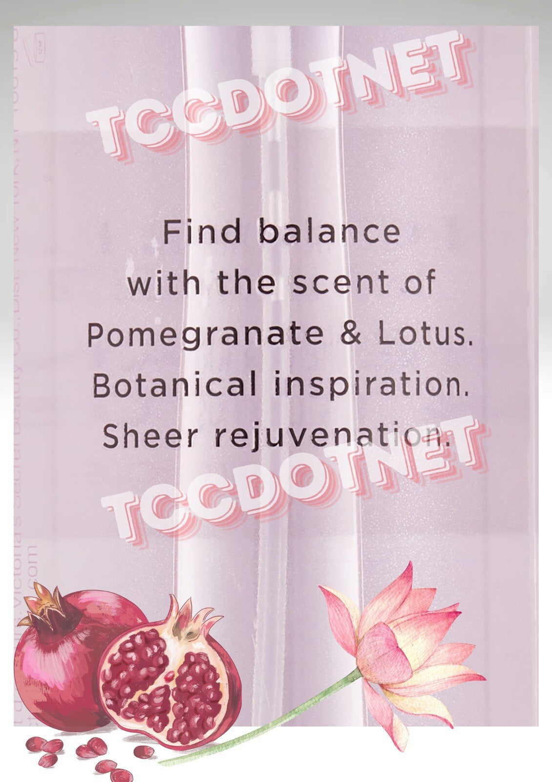 VS Pomegranate & Lotus Fragrance Mist Perfume 8.4 fl.oz NEW