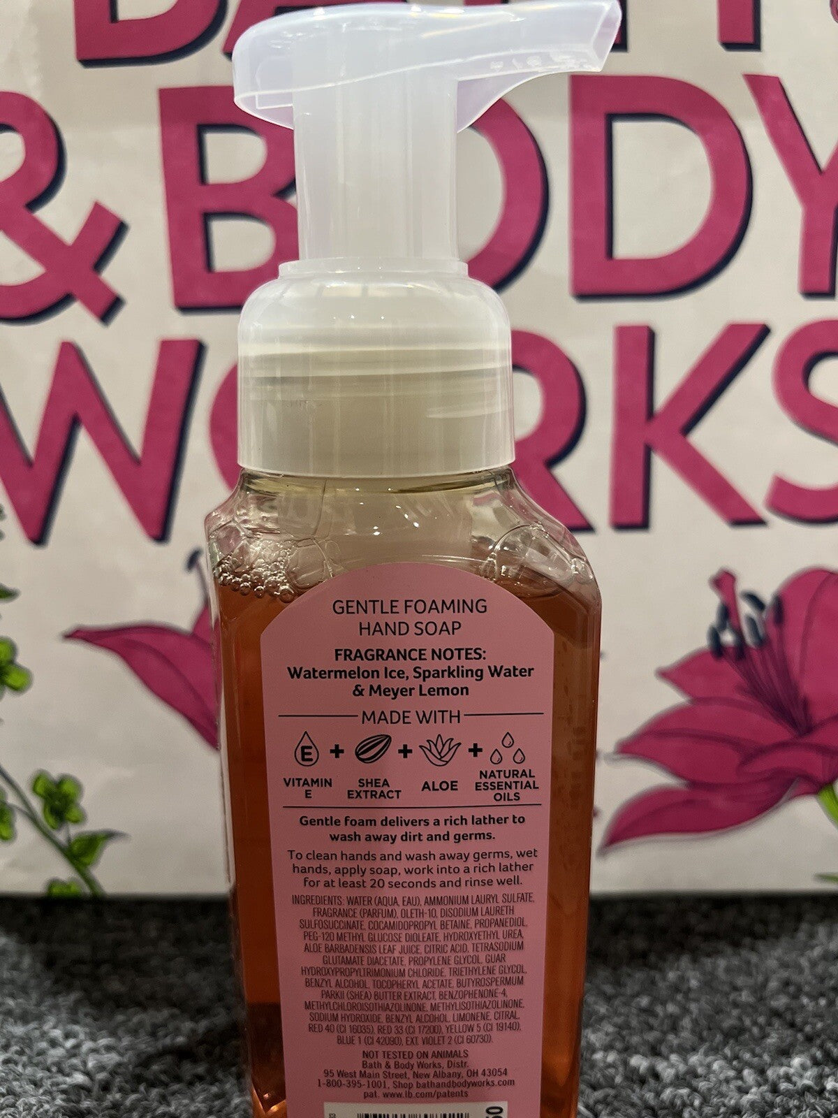 Bath and Body Works Watermelon Lemonade Foaming Hand Soap 8.75 fl oz