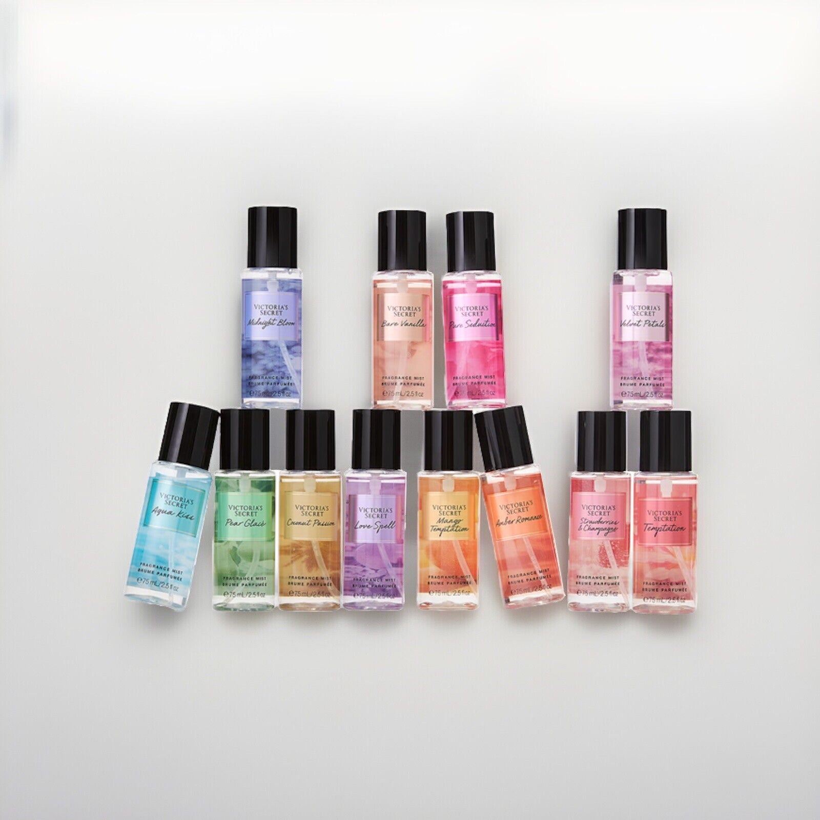 VICTORIA'S SECRET ULTIMATE Fragrance DISCOVERY SET 12 PCS MINI MIST NEW & SEALED
