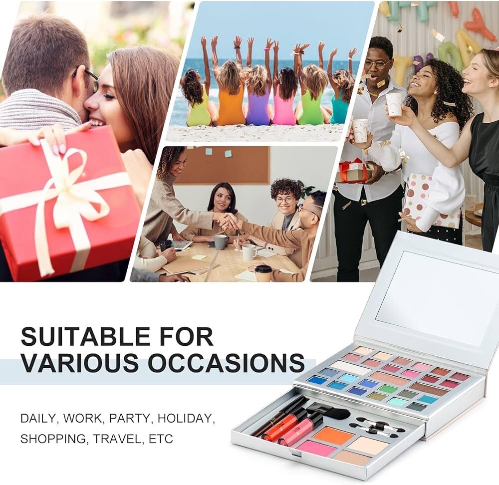 Color Nymph Makeup Kit for Teens All in One Makeup Kit for Women Full Kit Makeup