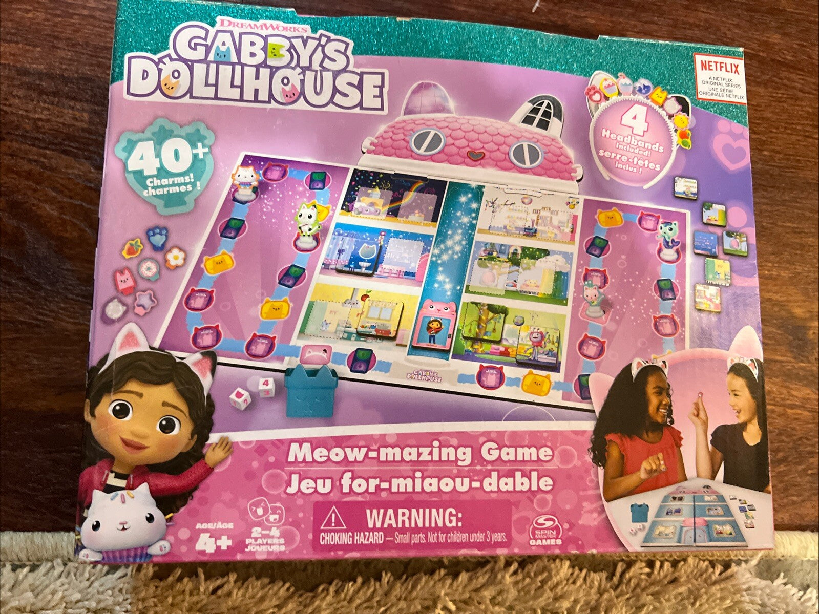 Gabby's Dollhouse Meow-Mazing Game NEW in Box