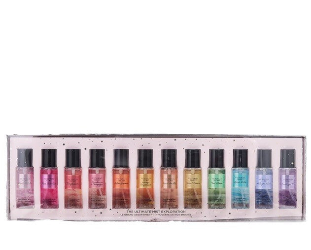 VICTORIA'S SECRET ULTIMATE Fragrance DISCOVERY SET 12 PCS MINI MIST NEW & SEALED