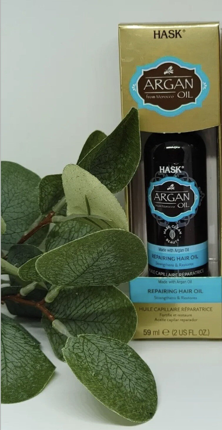Hask Repairing Shine Hair Oil Argan Oil 2oz