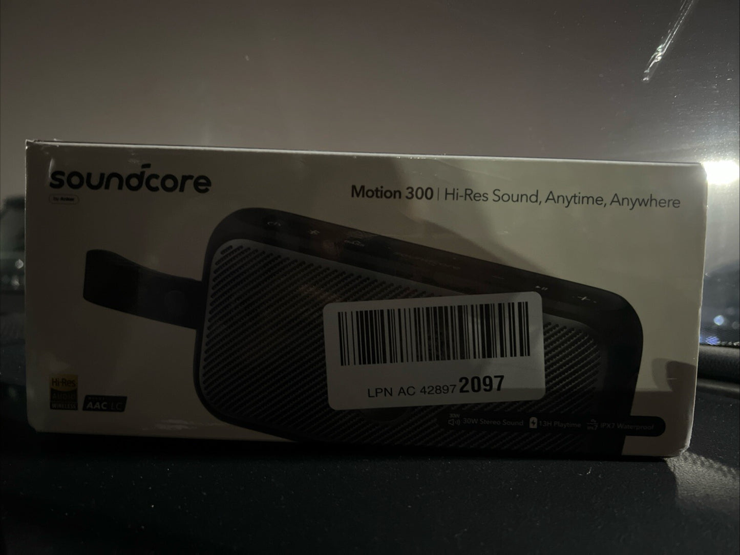 Soundcore Motion 300 Wireless Hi-Res Portable Speaker SmartTune Tech 30W Stereo