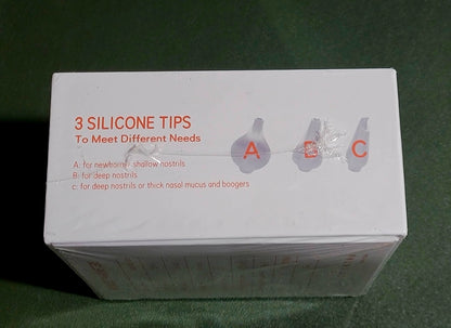 Nasal Aspirator NIB (3 Silicone Tips) + (3 Suction Levels) BPA Free
