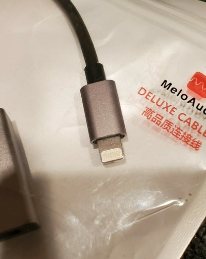 Dual USB  Camera- iOS Adapter W/USB C