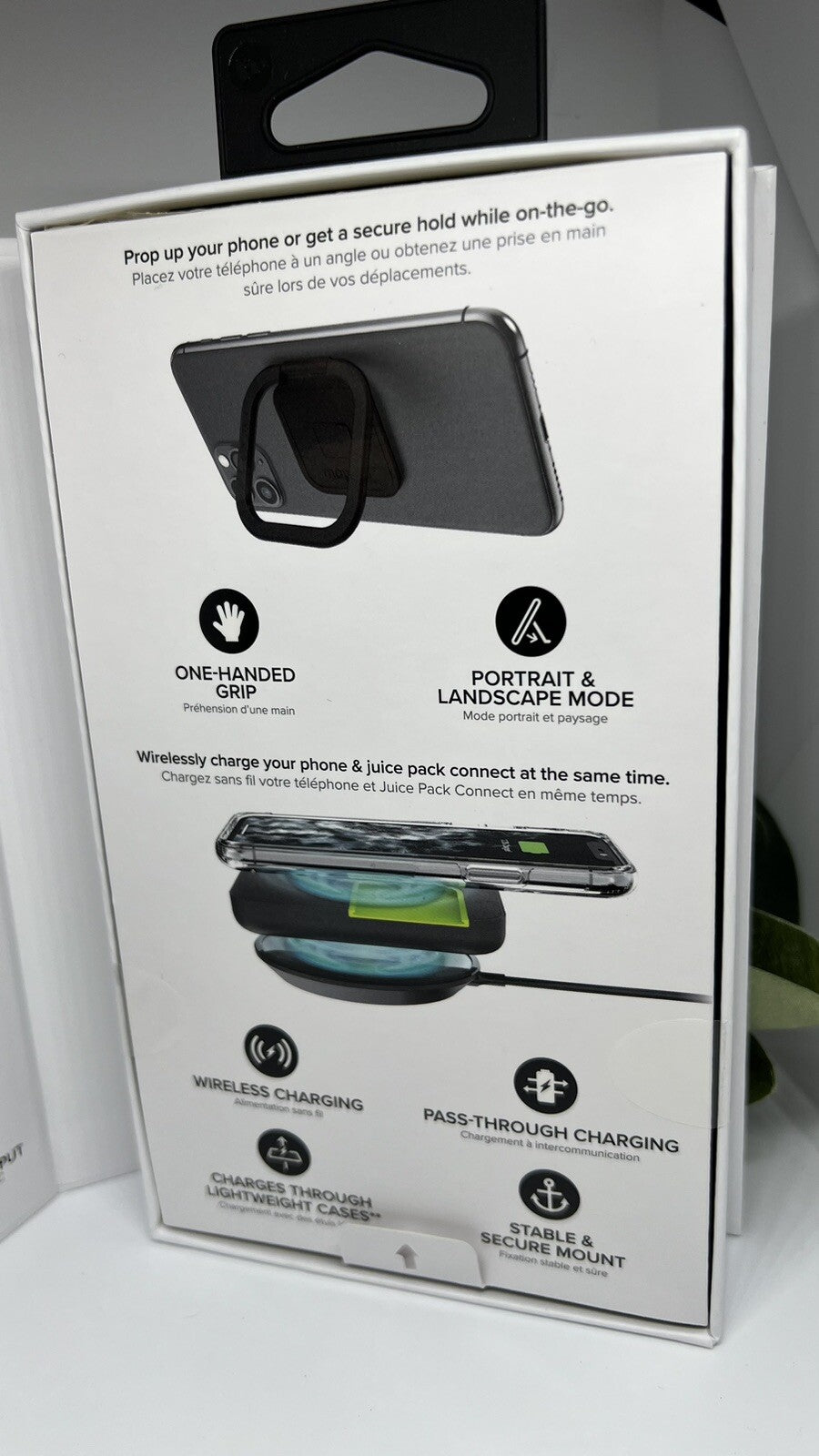 Mophie Juice Pack Connect Compact -5,000 mAh Battery w/stand Included New In Box