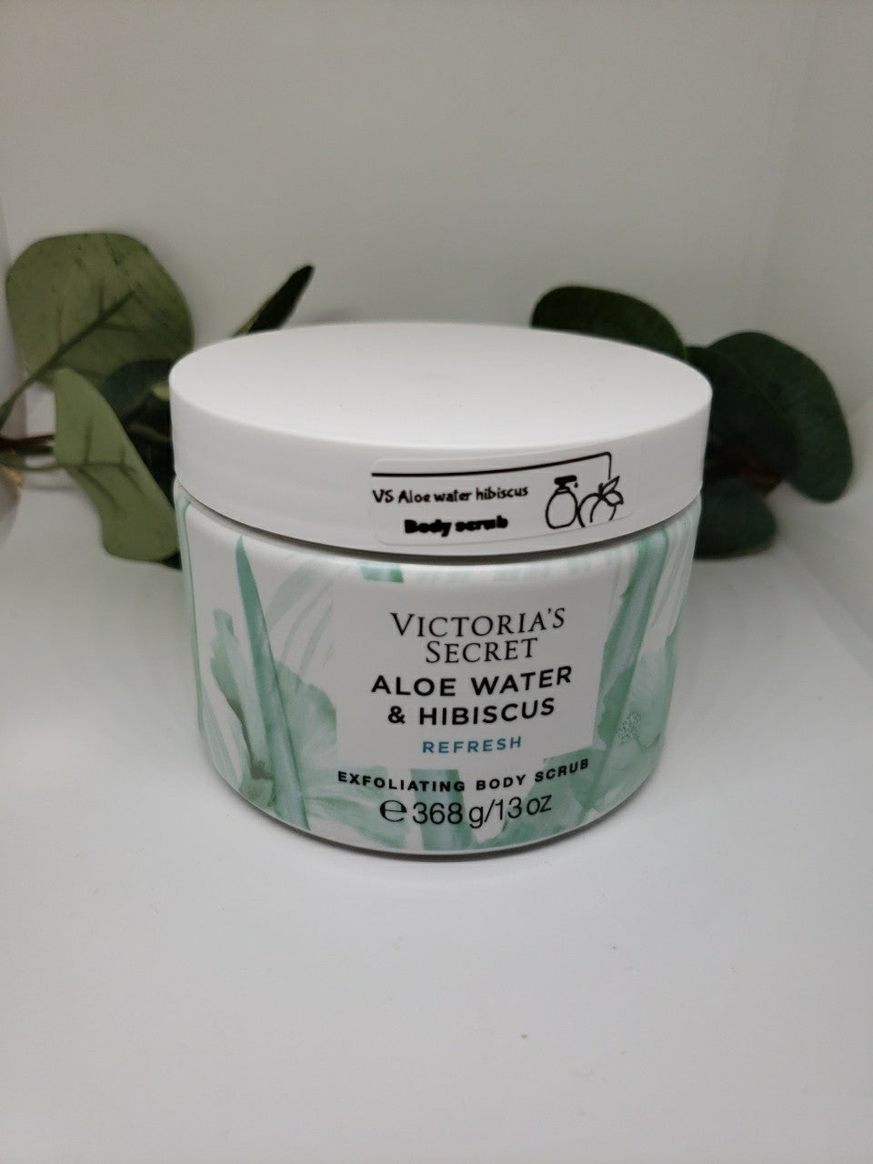 Victoria's Secret Exfoliating Body Scrub Aloe Water & Hibiscus 13oz New in Box