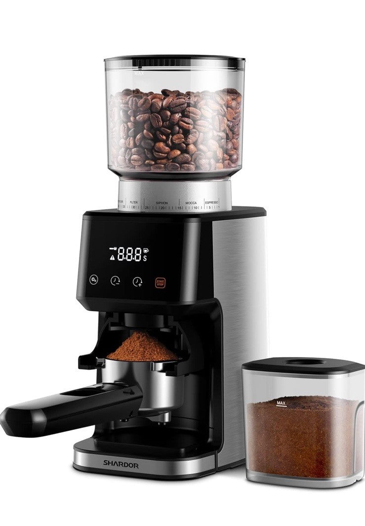 SHARDOR Conical Burr Espresso Coffee Grinder Electric  Anti Static Open box