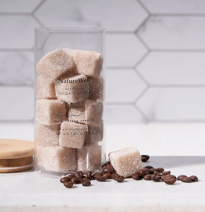 NatureWell Exfoliating Sugar Cubes - Grapefruit and Coffee Infusion - 2 Pk - NEW