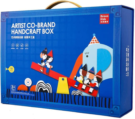 Art set Bravokids Artist Co-brand Handcraft Box 10-sets(Open Box) SRP $98