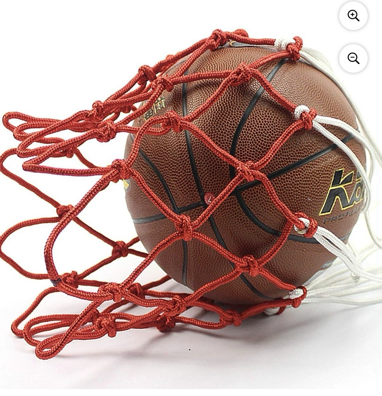 Basketball Net Replacement 12 Loops Red Heavy Duty Anti Whip - 2pk