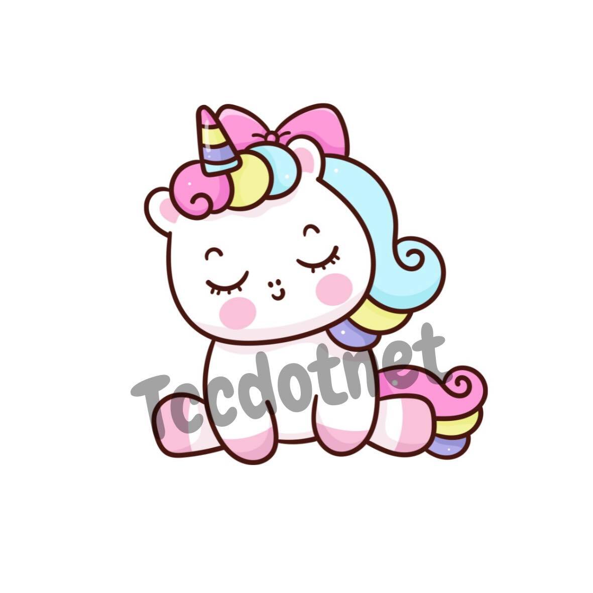 Stickers Unicorn Die Cut 1.95 "x 2" New ( Select your Design)