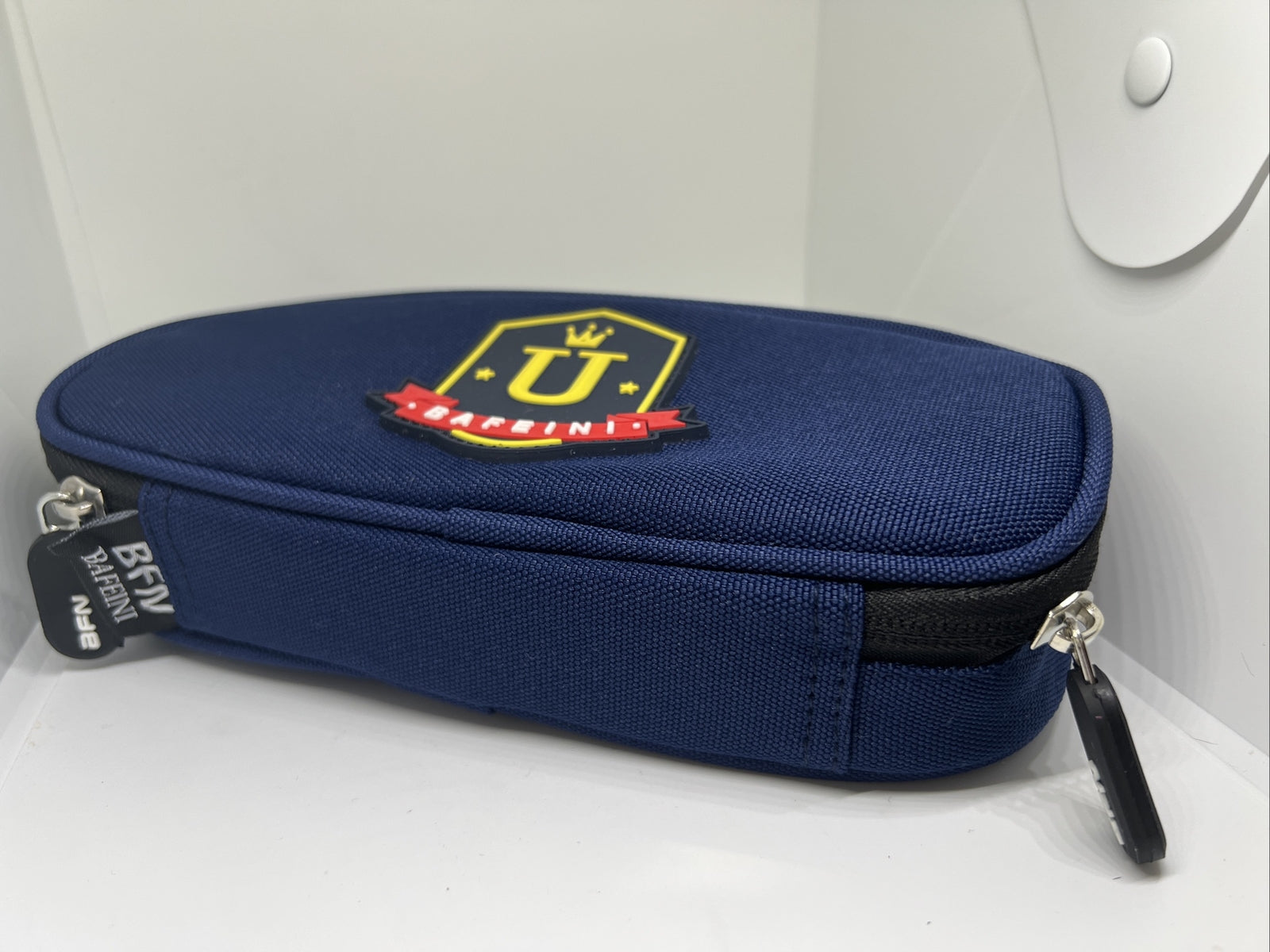 Student Canvas Large Capacity Pencil Case School Zip Stationery Storage Bags