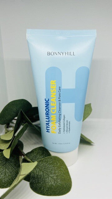 Bonnyhill Hyaluronic Foam Cleanser Daily exfoliating cleanser & Pore Care 5.74oz