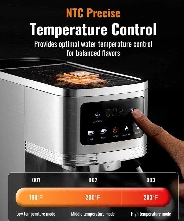 SHARDOR Espresso Machine 20 Bar, Professional Espresso Machine MSRP $190