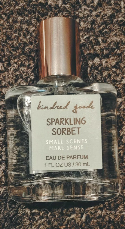Kindred Goods Sparkling Sorbet Eau De Parfum Perfume 1 fl oz. NEW