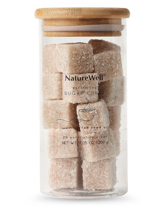 NatureWell Exfoliating Sugar Cubes - Grapefruit and Coffee Infusion - 2 Pk - NEW