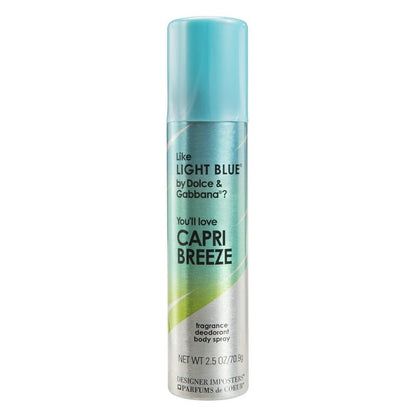 Designer Imposters Capri Breeze Body Spray 2.5 oz For Women