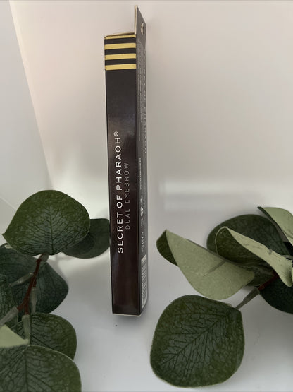 Eyebrow  Pencil & Mascara Duo /Secret of Pharaoh- "Natural Black" - NIB