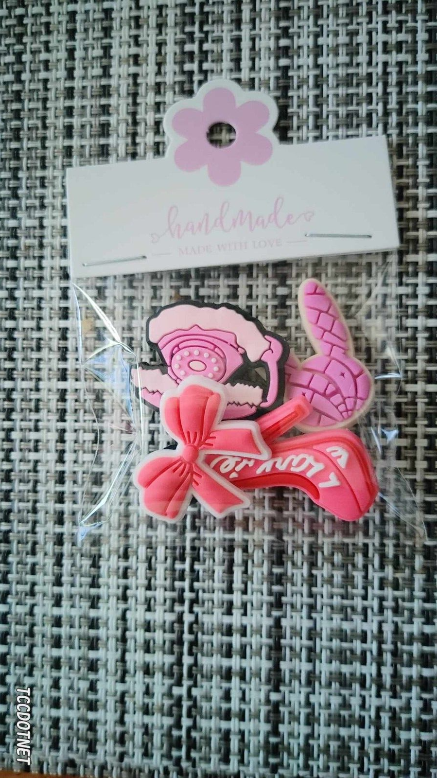 Barbie Movie Set Crocs Shoe Charms Jibbitz Girl Pink Car Heel NEW ( Pls Choose)