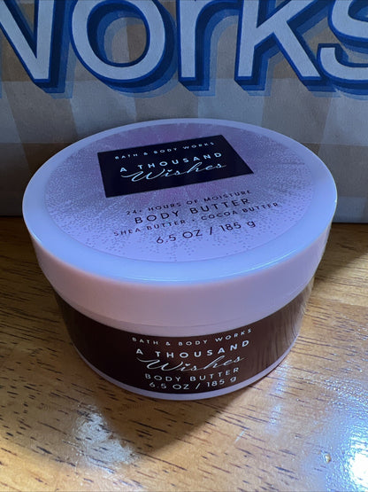 Bath & Body Works A Thousand Wishes Glowtion Body Butter - 6.5 oz