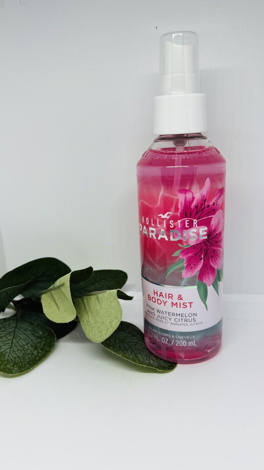 HOLLISTER PARADISE PINK WATERMELON/JUICY CITRUS Hair  & Body Mist 6.7 Fl Oz New