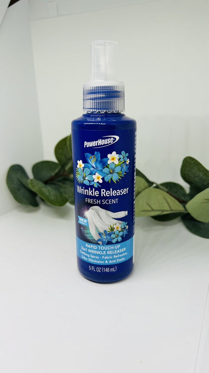 Powerhouse Wrinkle Releaser Rapid Touch Up Fabric Spray FRESH Scent 5fl oz 2Pack