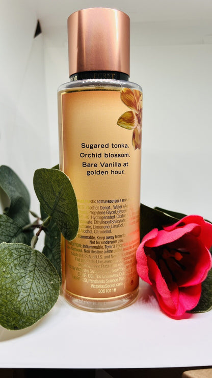 VICTORIA'S SECRET BARE VANILLA GOLDEN BODY MIST 8.4 FL OZ