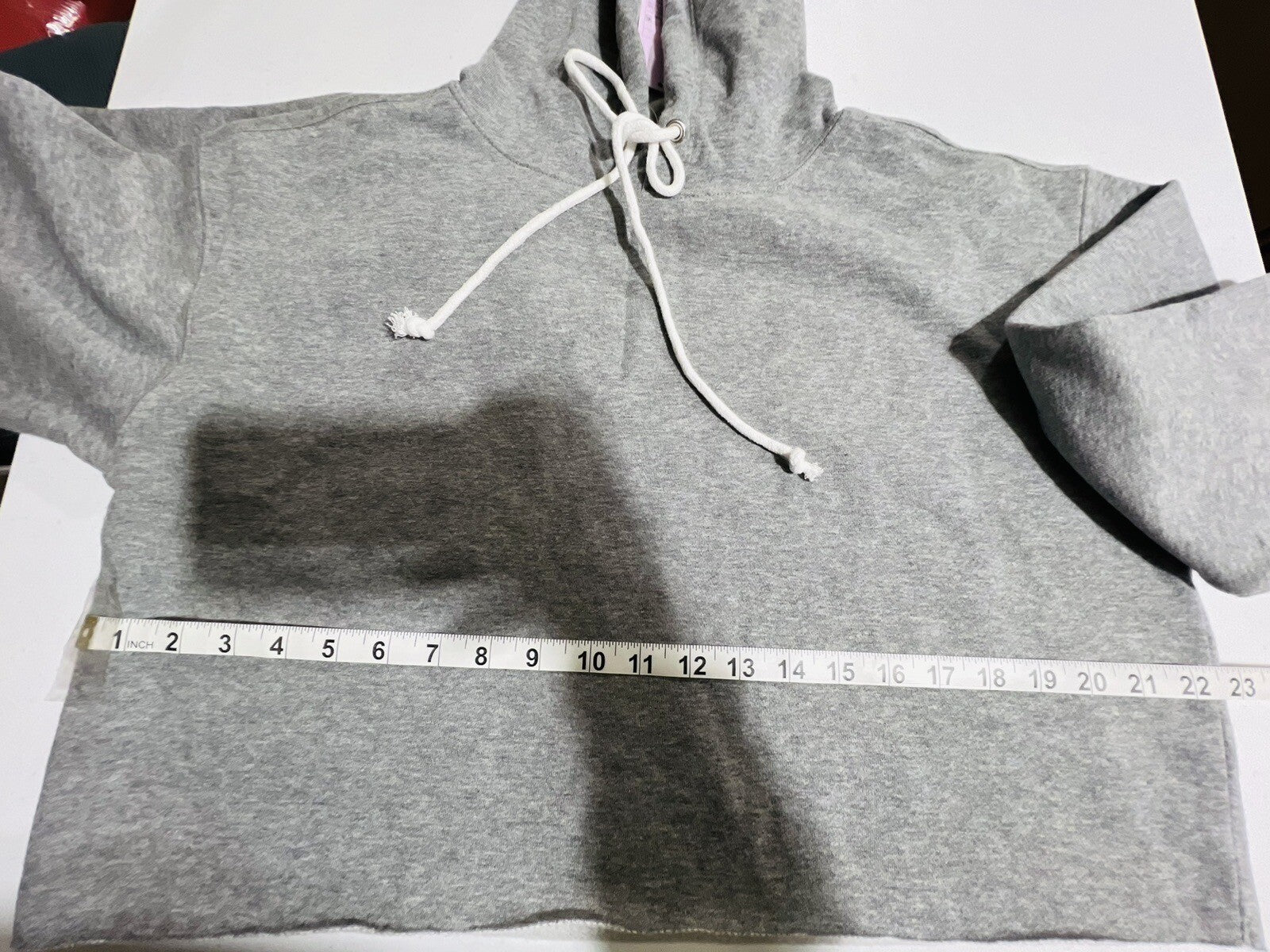 Wild Fable Women’s Heather Grey Cropped Hoodie Long Sleeve Medium NWT SRP$18