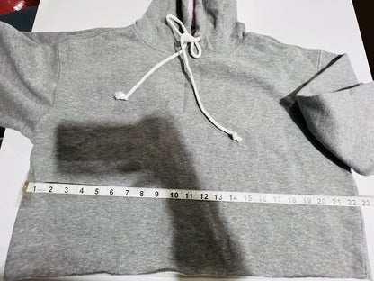 Wild Fable Women’s Heather Grey Cropped Hoodie Long Sleeve Medium NWT SRP$18