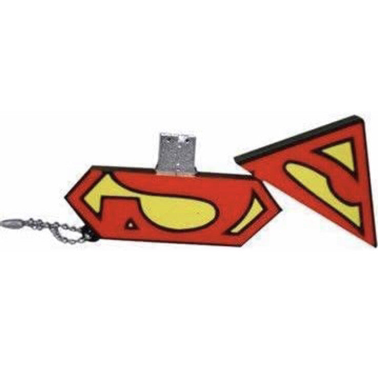 Superman 32GB Flash Drive Keychain NEW Emtec DC Comics 32 GB