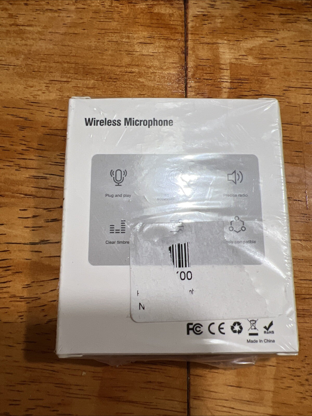 PQRQP Wireless Mini Microphone, Omnidirectional Lavalier for Iphone, Ipad New