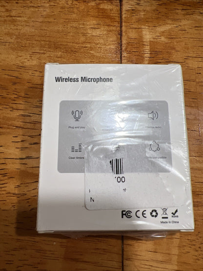 PQRQP Wireless Mini Microphone, Omnidirectional Lavalier for Iphone, Ipad New