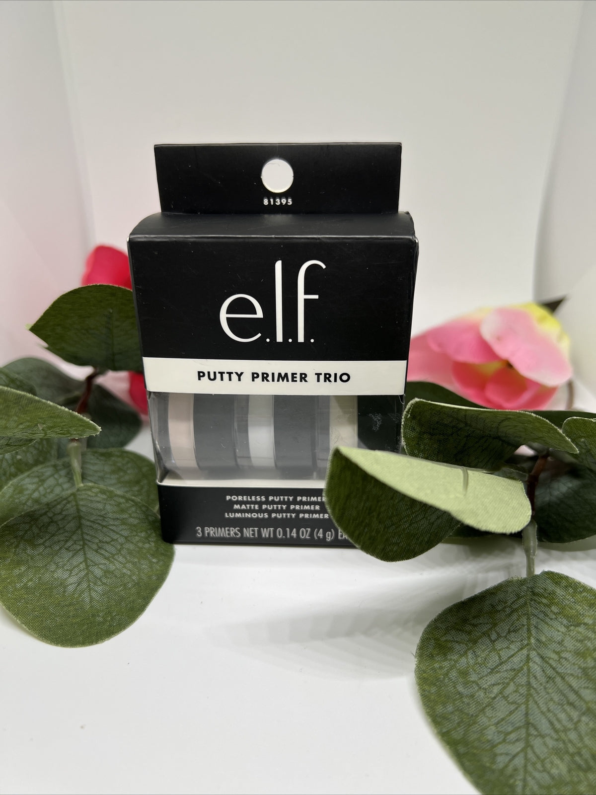 E.L.F. Putty Primer Trio Poreless Matte & Luminous Putty Primers - 0.14oz Each