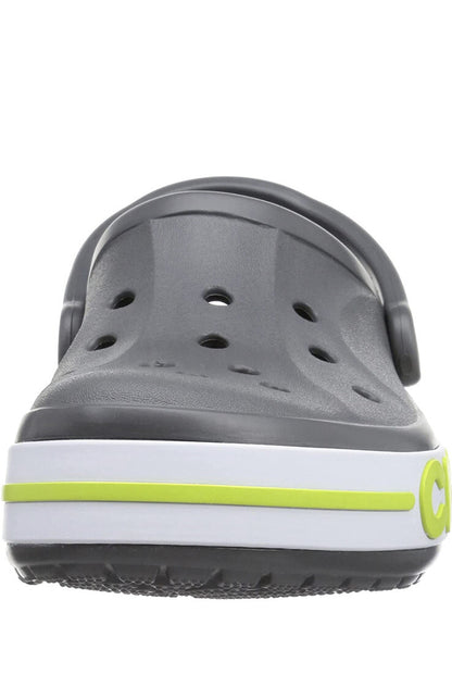Crocs Unisex-Adult Bayaband Clogs Charcoal/Volt Green M5/ W7 w/ Free Jibbits🚀🎮