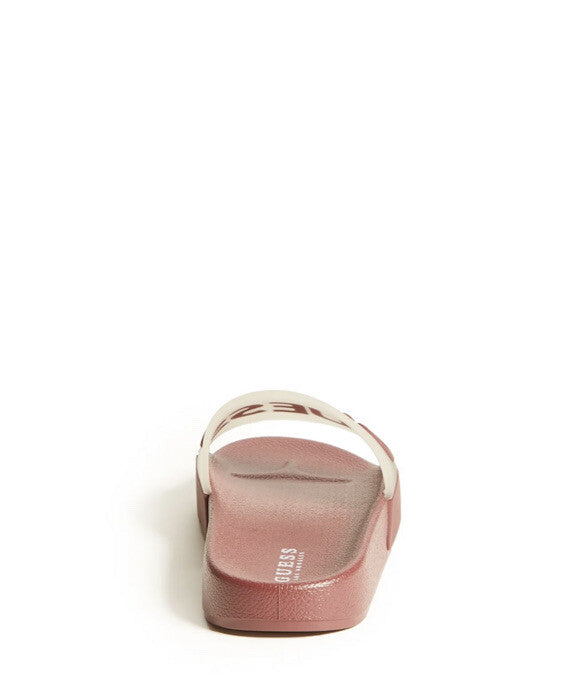 Pool Slides Flat Guess GFLANA Size 7 / Wine