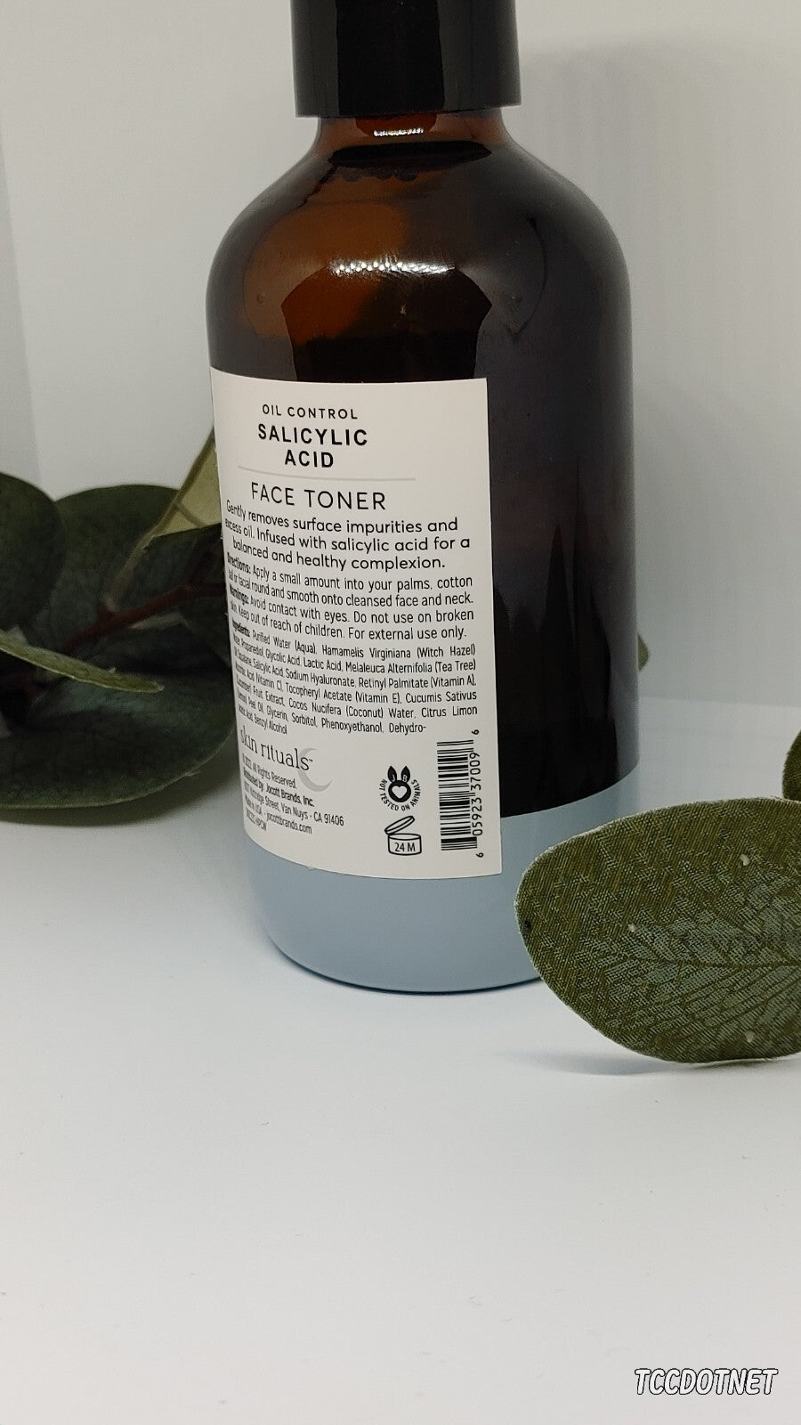 Skin Rituals Oil Control Salicylic Acid Face Toner 8 fl oz/236 mL