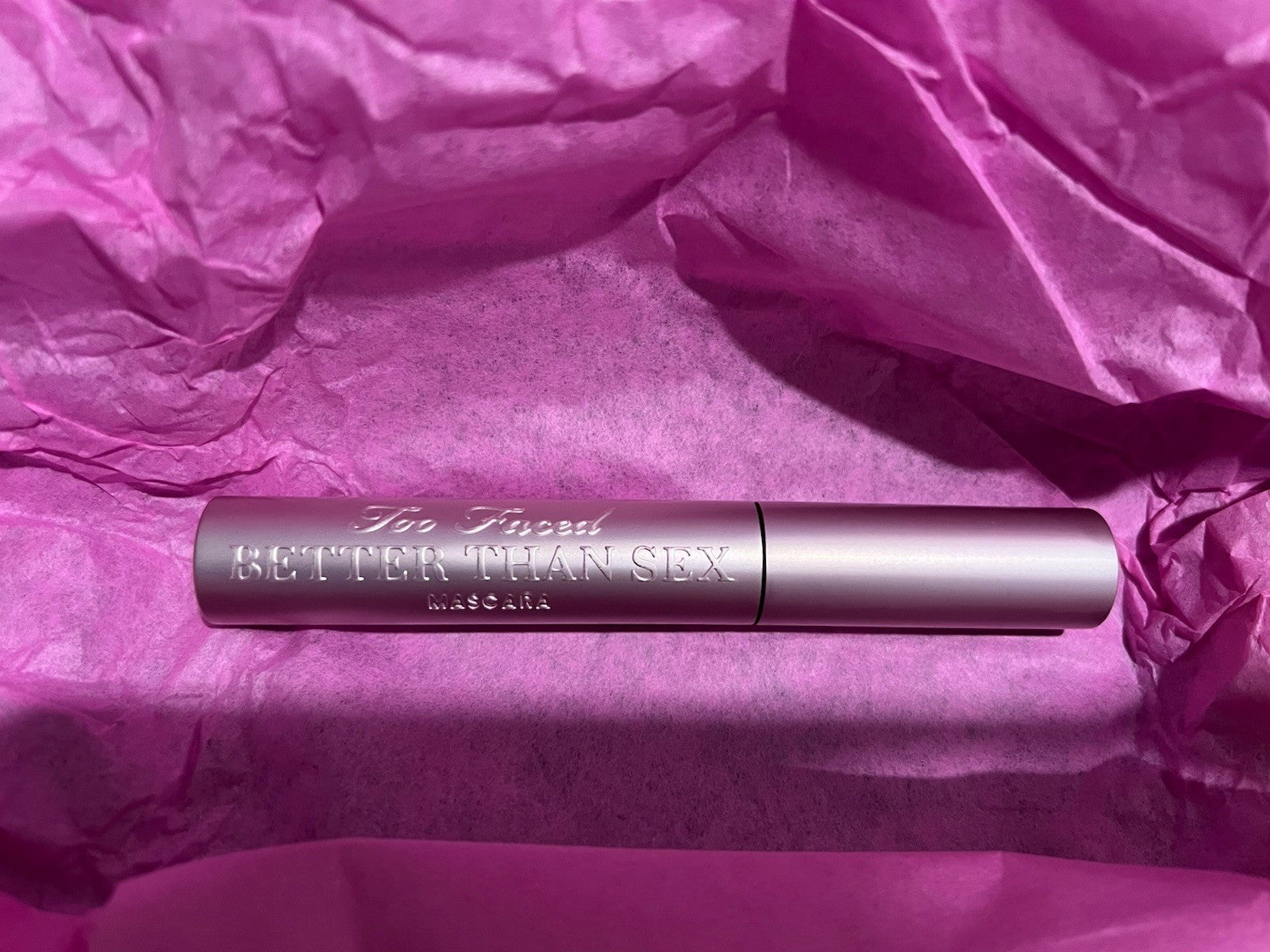 Too Faced Better Than Sex Mascara, Black - 0.27oz FULL SIZE, NEW IN BOX